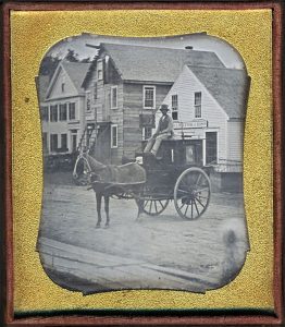 Unidentified photographer, American, Joshua Hovey, shoemaker and grocer of Dracut and Lowell, Massachusetts, ca. 1847