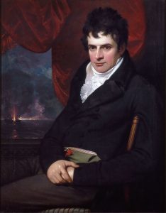 Benjamin West, American, 1738-1820, Robert Fulton, 1806, London, England.