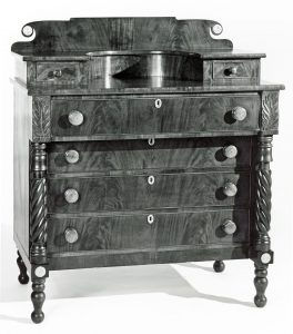 Chest of drawers, Martin Bullock (1810-1876), Newport, New Hampshire, 1830