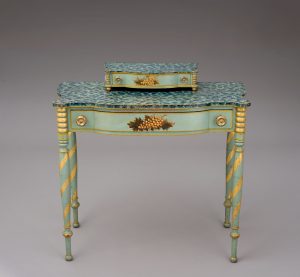 Dressing table, maker unidentified, Portsmouth, New Hampshire, 1815-1825