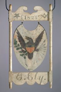 Sign for the Tarbox Inn, dated 1807 and 1824, Scantic, Connecticut