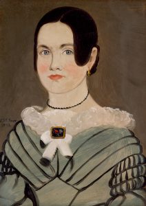 William Matthew Prior (American, 1806–1873), Portrait of Phebe Ann Carlton Hawes (Mrs. Philander Hawes) (1822–1881), Maine or Massachusetts, 1843