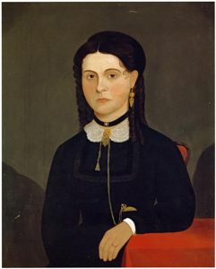 Portrait of Mrs. James Winn by an unidentified artist, ca. 1853-1860