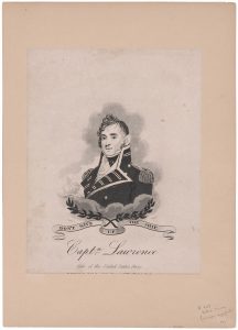 William Strickland, James Lawrence, after Gilbert Stuart