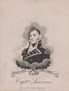 William Strickland, James Lawrence, after Gilbert Stuart