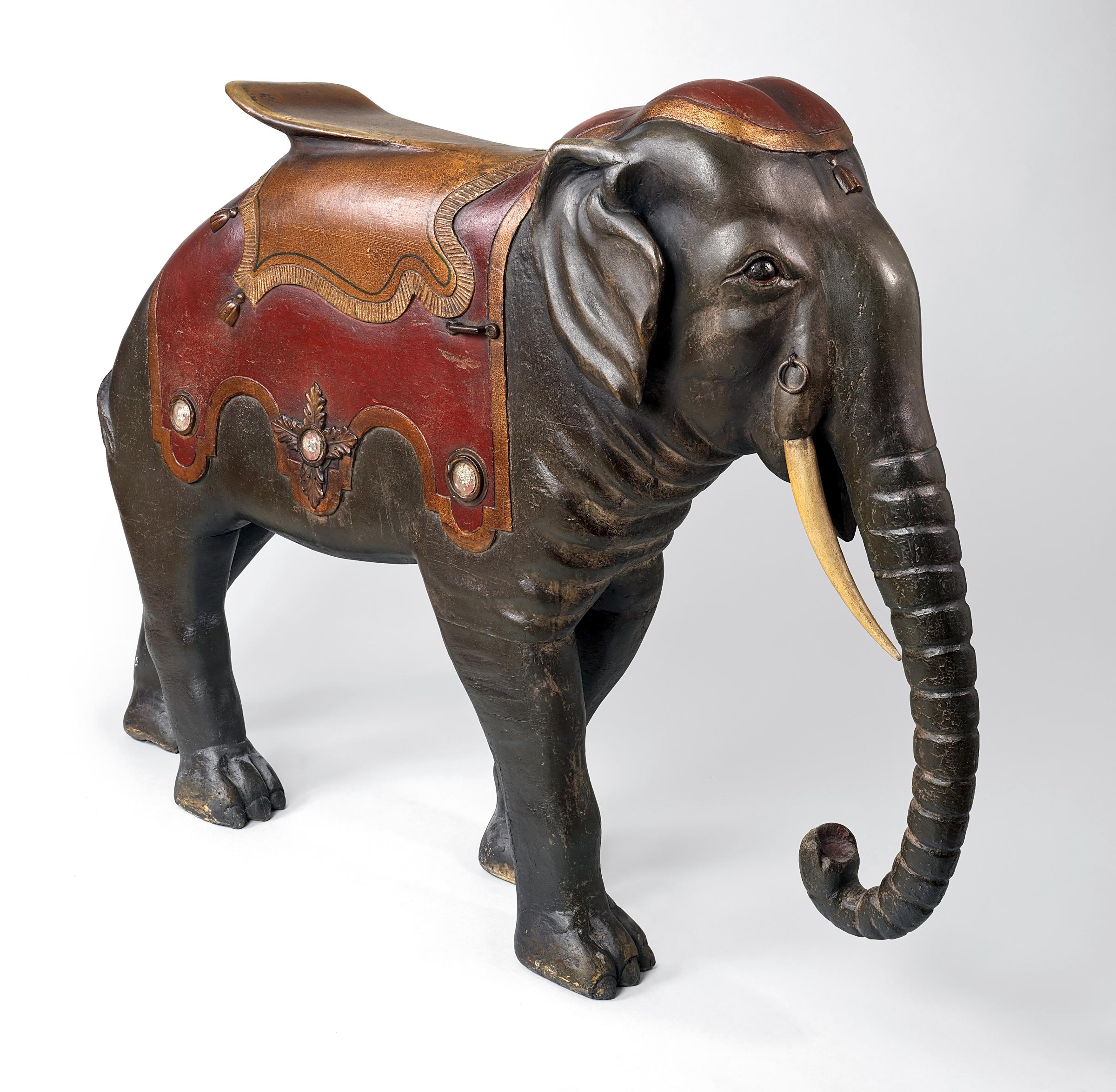 Attributed to Charles I. D. Looff Carrousel Manufacturers, Elephant