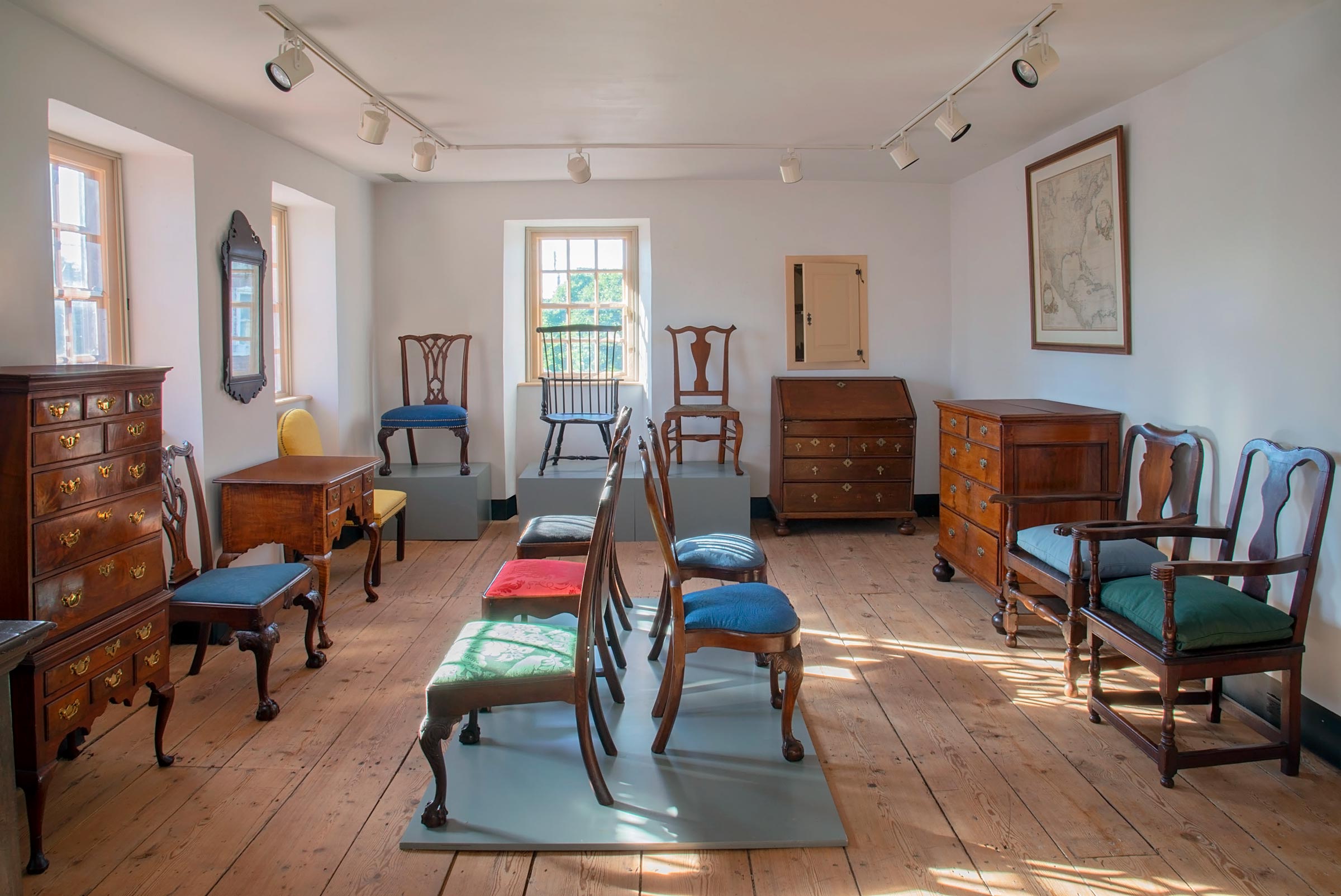 Furniture gallery at the Henry Muhlenberg House