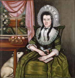 The Beardsley Limner (active c. 1785–c. 1800), Elizabeth Davis Beardsley, New Haven, Connecticut, c. 1789