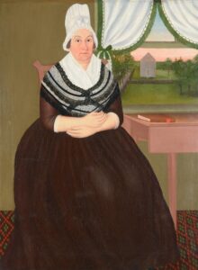 John Brewster, Jr. (1766–1854), Lucy Gallup Eldredge, Brooklyn, Connecticut, 1795