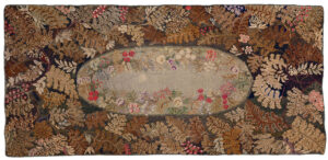 Hooked rug, United States, c. 1820–1860