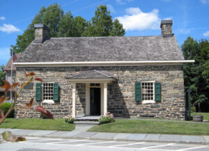 Fort Decker/Old Stone House, Port Jervis, New York, 1793, present location of the Minisink Valley Historical Society