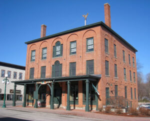 Eagle Hotel (now Eagle Block), Newport, New Hampshire, 1826