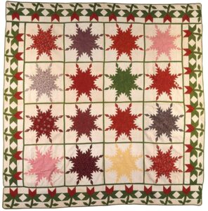 Surprise quilt presented to Mary A. Grow, Plymouth, Michigan, 1856