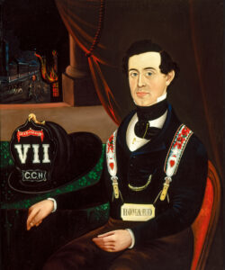 Figure 18 Attributed to Sturtevant J. Hamblin, Charles C. Henry, probably Boston or East Boston, Massachusetts, 1851. Oil on canvas, 39 1⁄4 × 32 1⁄4 in. Collection of the Fenimore Art Museum, Gift of Stephen C. Clark, N0263.1961 (Photo: Richard Walker)