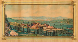 Charles C. Hofmann, View of the Almshouse, Hospital, Lunatic-Asylum and Agricultur-Buildings of Berks-County