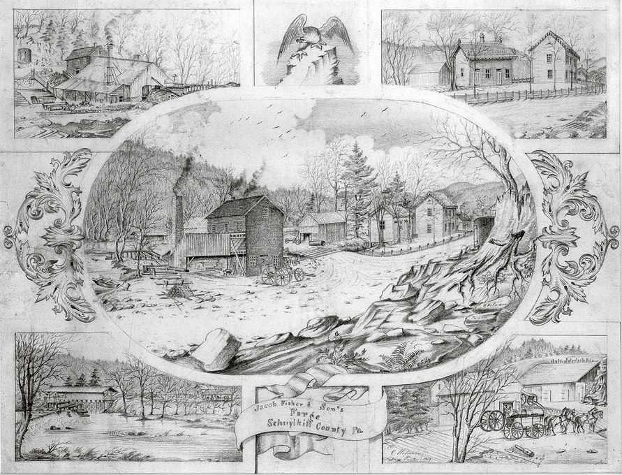 Charles C. Hofmann, Jacob Fisher & Son’s Forge, Schuylkill County Pa.