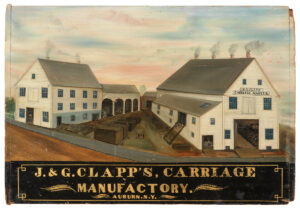 Sign for J. &. G. Clapp’s Carriage Manufactory