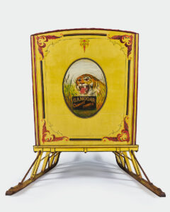 Back of the sleigh shown in fig. 3