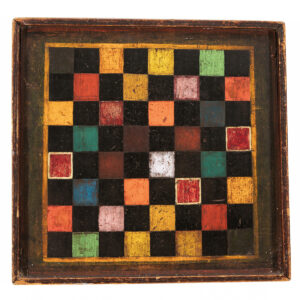 Checkerboard, United States, first half of the 19th century
